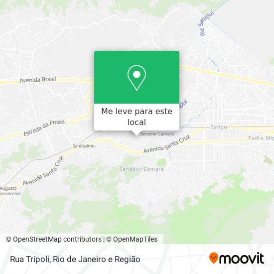 Rua Trípoli mapa