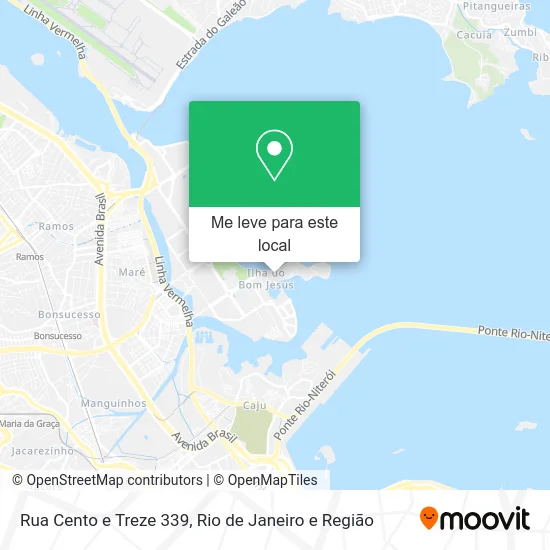 Rua Cento e Treze 339 mapa