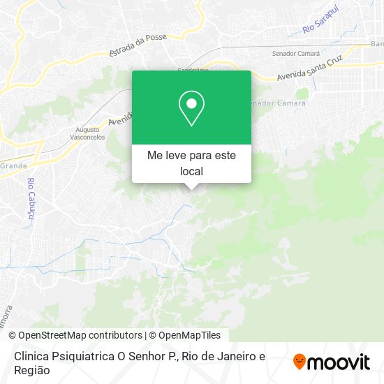 Clinica Psiquiatrica O Senhor P. mapa