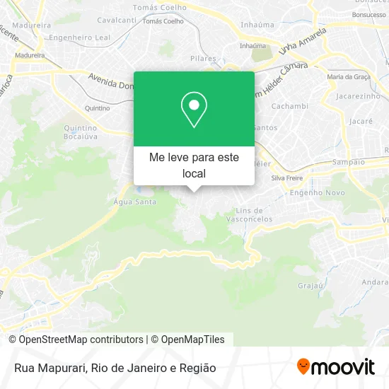 Rua Mapurari mapa