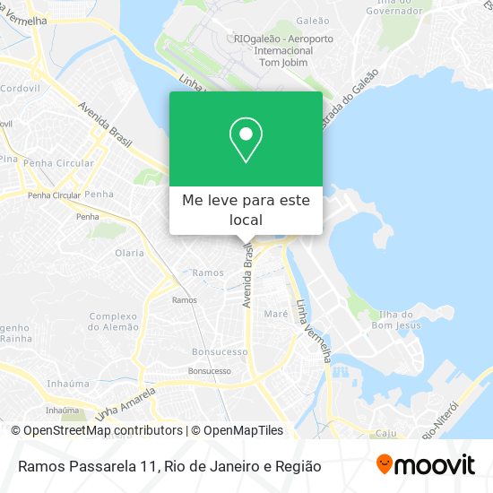 Ramos Passarela 11 mapa