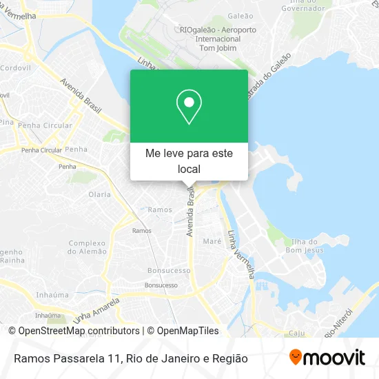 Ramos Passarela 11 mapa