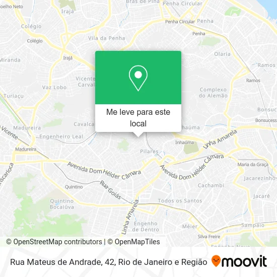 Rua Mateus de Andrade, 42 mapa