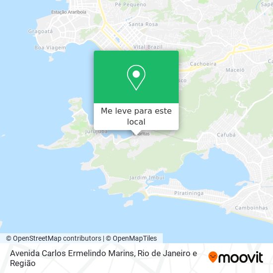 Avenida Carlos Ermelindo Marins mapa