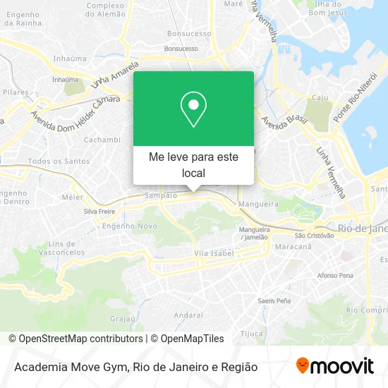 Academia Move Gym mapa