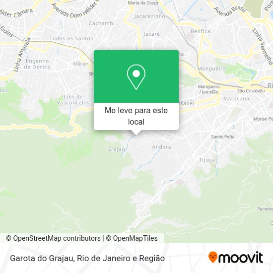 Garota do Grajau mapa