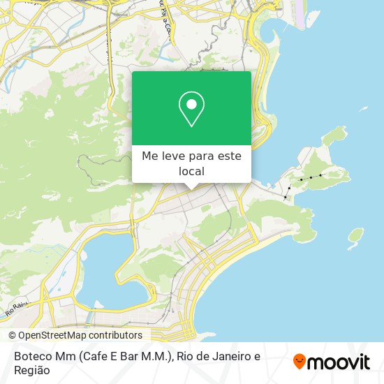 Boteco Mm (Cafe E Bar M.M.) mapa