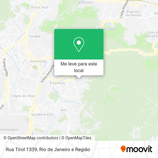 Rua Tirol 1339 mapa