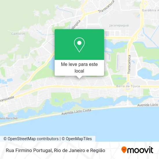 Rua Firmino Portugal mapa