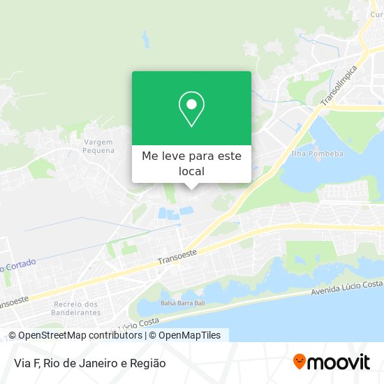 Via F mapa
