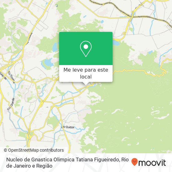 Nucleo de Gnastica Olimpica Tatiana Figueiredo mapa