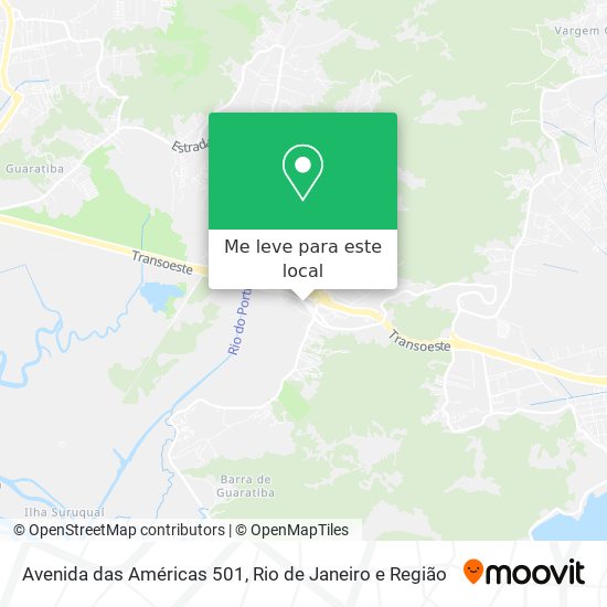 Avenida das Américas 501 mapa