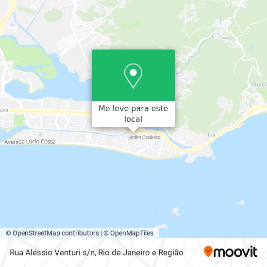 Rua Aléssio Venturi s/n mapa