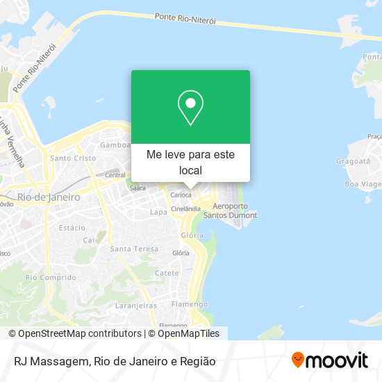 RJ Massagem mapa
