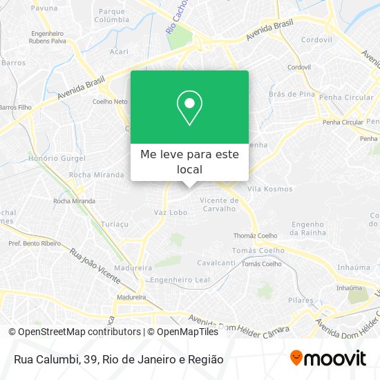 Rua Calumbi, 39 mapa