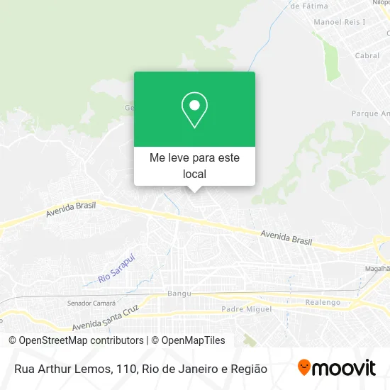 Rua Arthur Lemos, 110 mapa
