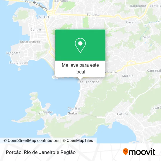 Porcão mapa