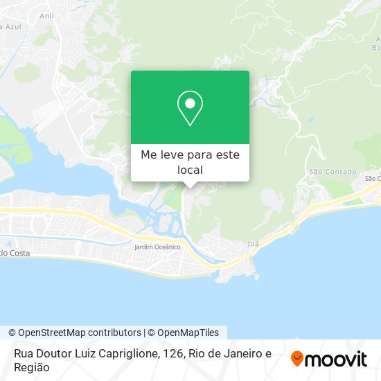 Rua Doutor Luiz Capriglione, 126 mapa