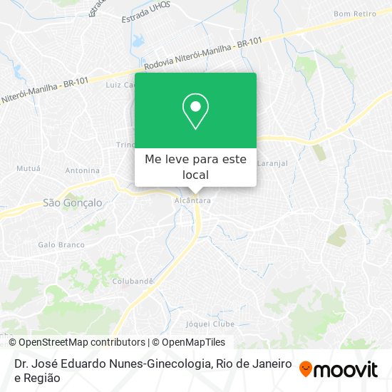 Dr. José Eduardo Nunes-Ginecologia mapa