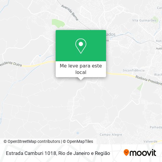 Estrada Camburi 1018 mapa