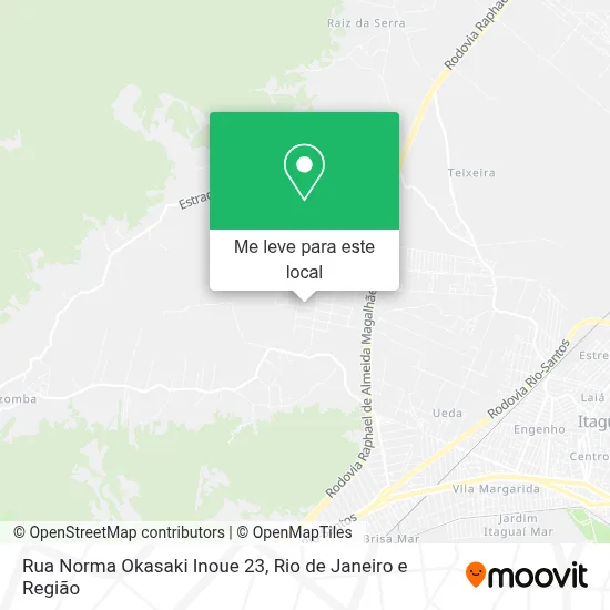 Rua Norma Okasaki Inoue 23 mapa