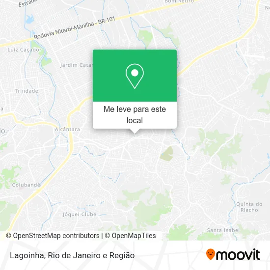 Lagoinha mapa