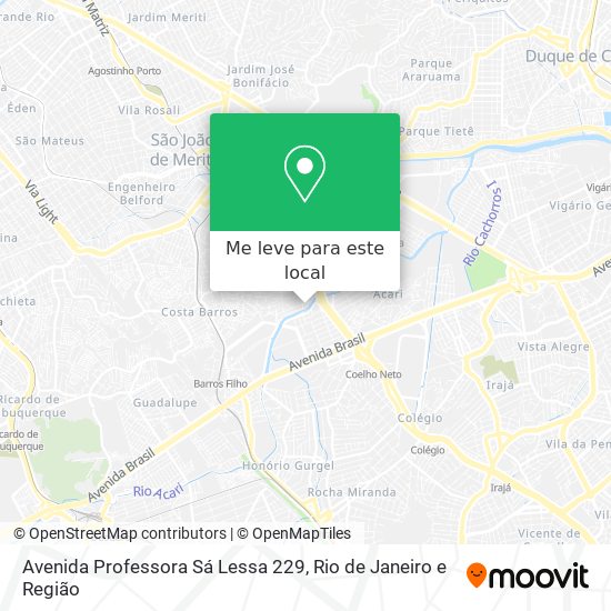 Avenida Professora Sá Lessa 229 mapa