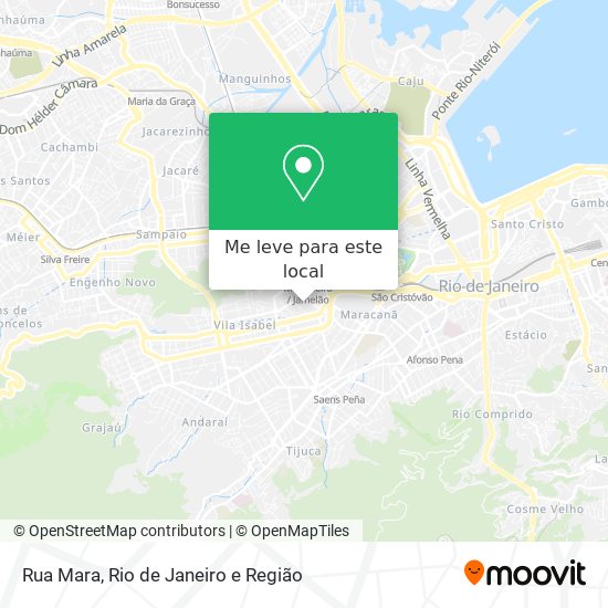Rua Mara mapa