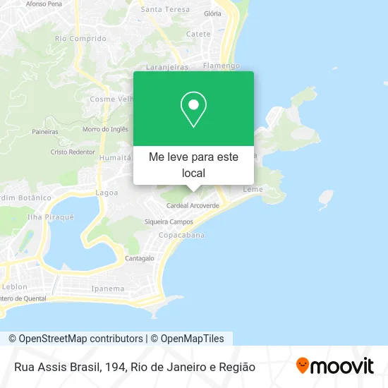 Rua Assis Brasil, 194 mapa