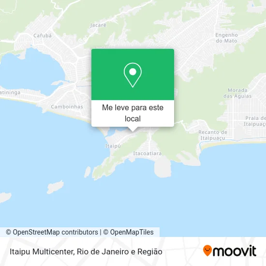 Itaipu Multicenter mapa