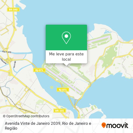 Avenida Vinte de Janeiro 2039 mapa