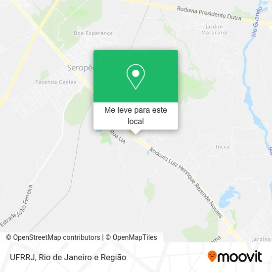 UFRRJ mapa