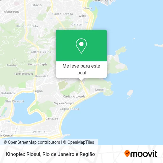Kinoplex Riosul mapa