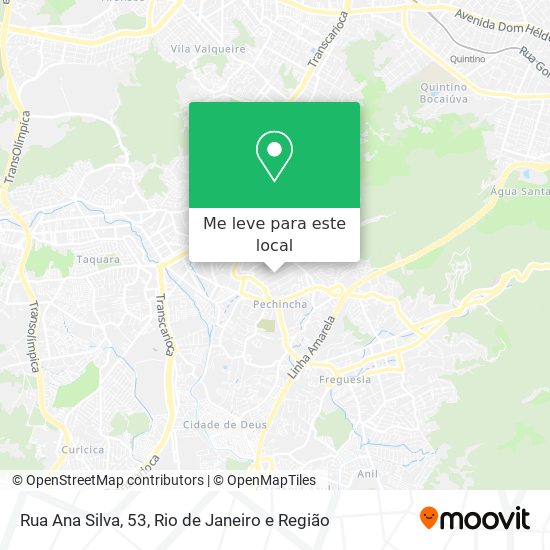 Rua Ana Silva, 53 mapa
