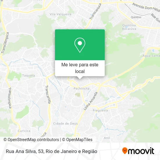 Rua Ana Silva, 53 mapa