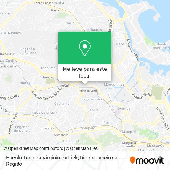 Escola Tecnica Virginia Patrick mapa