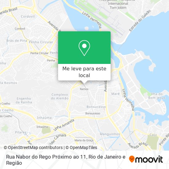 Rua Nabor do Rego Próximo ao 11 mapa