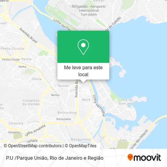 P.U /Parque União mapa