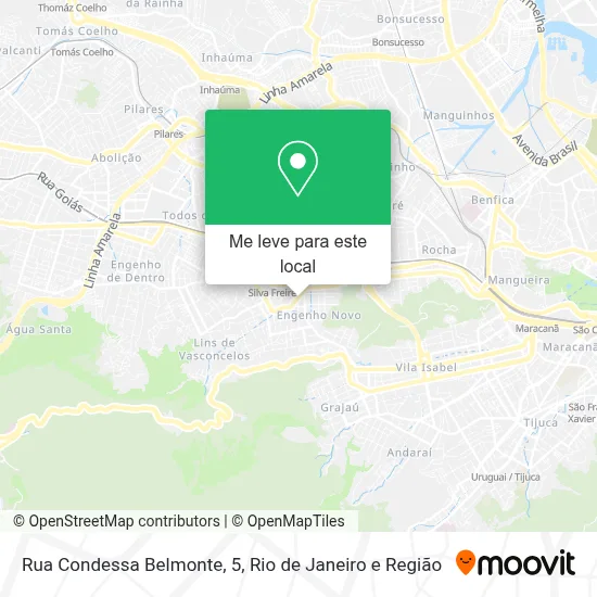 Rua Condessa Belmonte, 5 mapa