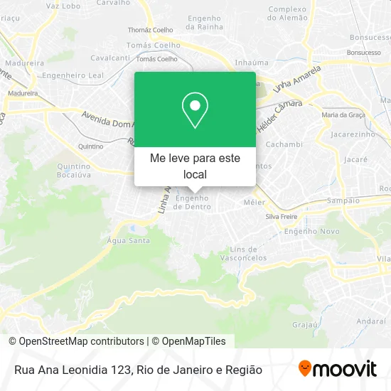 Rua Ana Leonidia 123 mapa