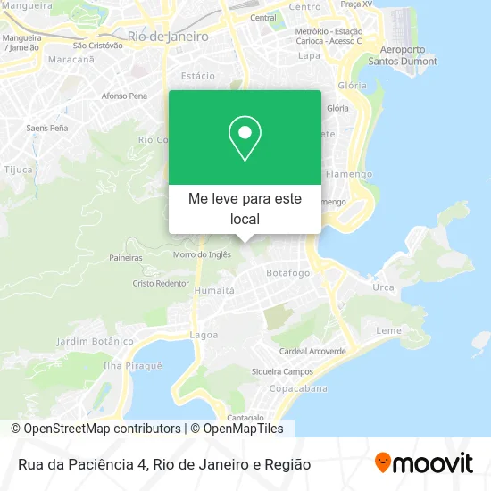 Rua da Paciência 4 mapa