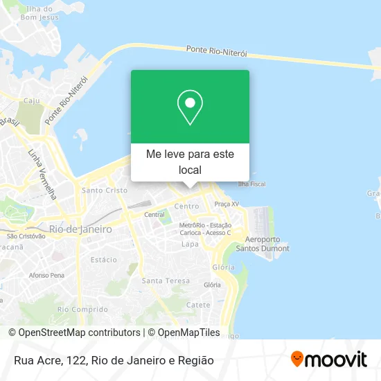 Rua Acre, 122 mapa