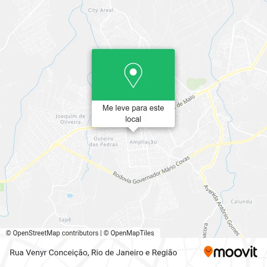 Rua Venyr Conceição mapa