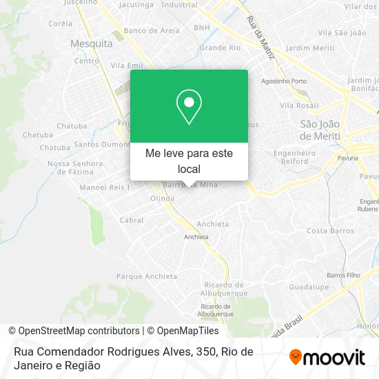 Rua Comendador Rodrigues Alves, 350 mapa