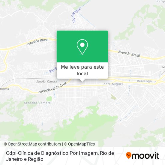 Cdpi-Clínica de Diagnóstico Por Imagem mapa