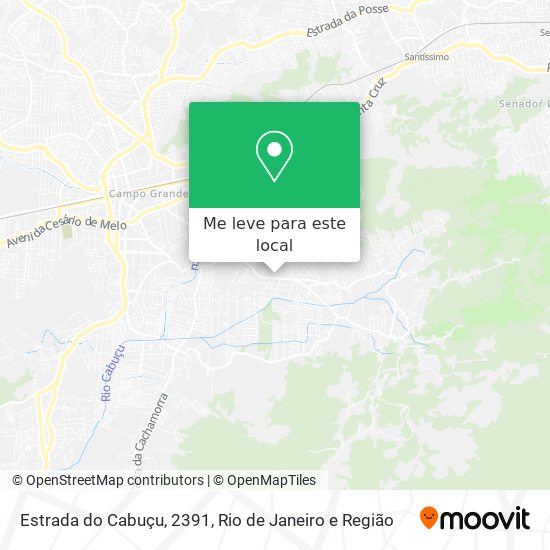 Estrada do Cabuçu, 2391 mapa