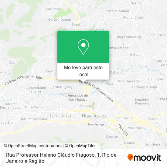 Rua Professor Heleno Cláudio Fragoso, 1 mapa