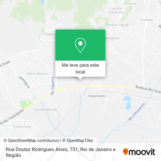Rua Doutor Rodrigues Alves, 731 mapa