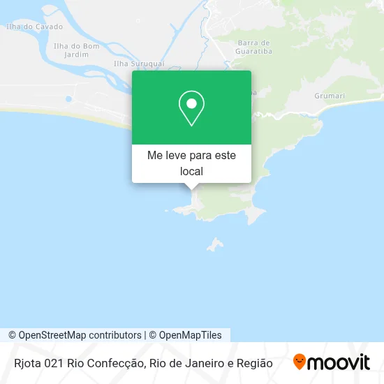 Rjota 021 Rio Confecção mapa