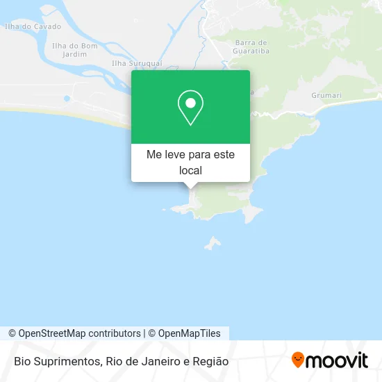 Bio Suprimentos mapa